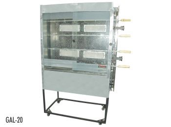 ASADOR  A GAS  (20 pollos)